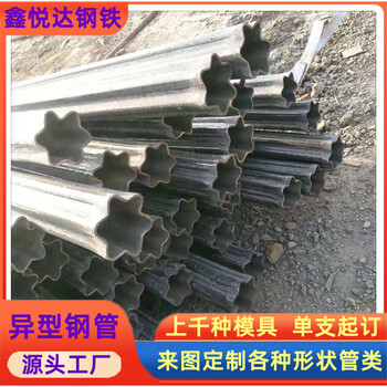 甘肅18棱打捆機(jī)滾筒管打包機(jī)管87×87鍍鋅梅花管不銹鋼