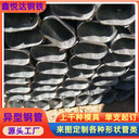40×93鍍鋅鴨蛋圓管玻璃卡槽用鴨蛋圓管定制