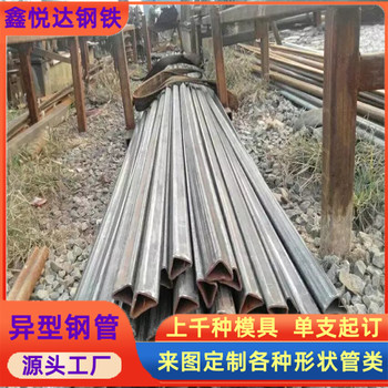 扇型管汽車駕駛室用50×50鍍鋅三角管生產廠家
