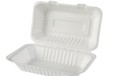 厂家直供餐盒饭盒打包盒一次性纯色本色（非塑料）原浆产品