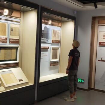 博物館展柜各種展柜生產(chǎn)設(shè)計廠家-隆城博具