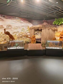 惠州博物館展示柜生產(chǎn)設(shè)計(jì)廠家-隆城博具