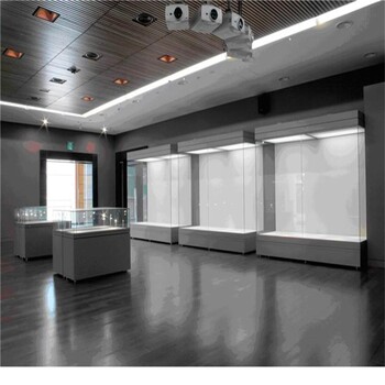 湖北博物館展柜定制武漢博物館展柜廠家-隆城博具