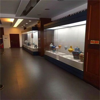 设计博物馆展柜-厂家生产博物馆沿墙柜-隆城博具