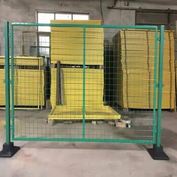 加厚車間倉庫隔離網沖孔板圍擋工廠設備護欄鐵絲網圍欄可移動隔斷