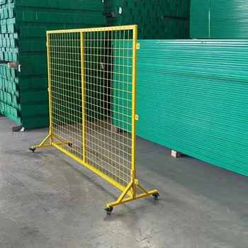 車間倉庫隔離網(wǎng)工廠設(shè)備隔離護(hù)欄鐵絲網(wǎng)圍欄沖孔板圍擋移動防護(hù)欄
