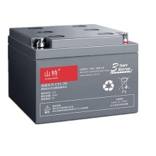 山特蓄电池C12-2612V26AH适用不间断电源直流屏消防EPS7AH