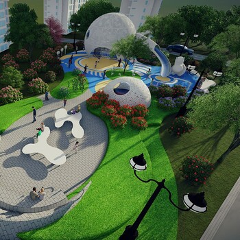 大型不銹鋼滑梯戶外游樂設備小區公園兒童組合滑梯無動力設施廠家