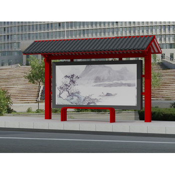 南昌新建廣告牌公交站亭定制廠家