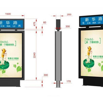 兴和户外导视牌制作厂家