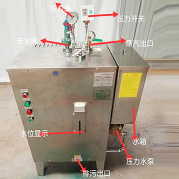 电加热蒸汽发生器蒸汽炉蒸包子煮豆浆酿酒豆制品加工