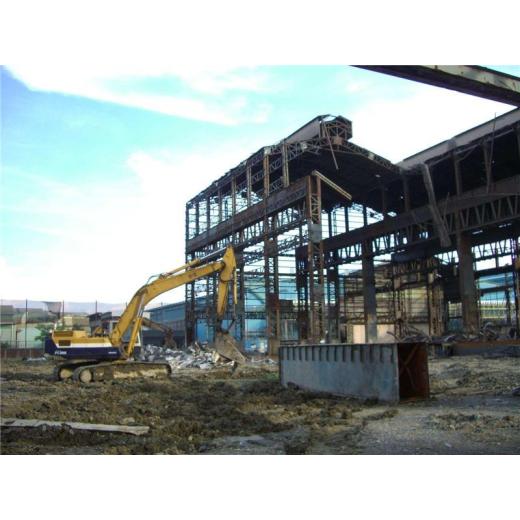 佛山高明区厂房钢结构拆除回收,钢结构厂棚拆除收购公司