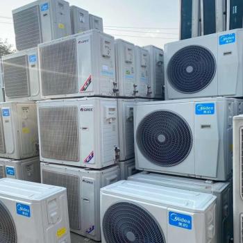 深圳龙岗区二手中央空调回收/风冷式冷水机组回收/拆除方案