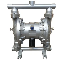 襯四氟氣動隔膜泵推車式輸油隔膜泵QBY-25氣動隔膜泵專營店