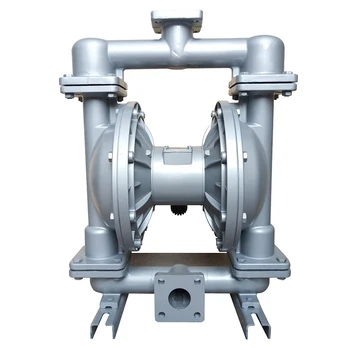 襯氟氣動隔膜泵耐水堿液隔膜泵QBY-80氣動隔膜泵用途