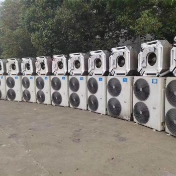 深圳龙岗区废旧中央空调回收厂家/水冷式冷水机组回收