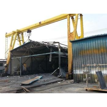 东莞万江区钢结构厂棚拆除回收承包整厂拆除回收