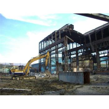 揭阳二手厂房拆除回收二手钢结构回收
