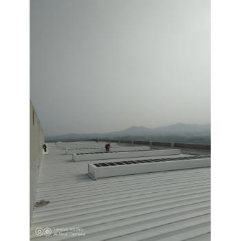 贵州贵阳圆拱型排烟天窗三角型电动采光排烟天