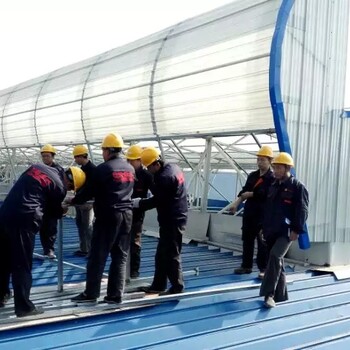 北京豐臺(tái)圓拱型排煙天窗三角型電動(dòng)采光排煙天