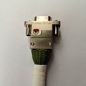 J30J-37TJL-A3双排带电缆矩形连接器针式插头