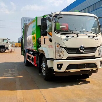 側裝式壓縮垃圾車廠家有哪些東風天錦壓縮垃圾車視頻