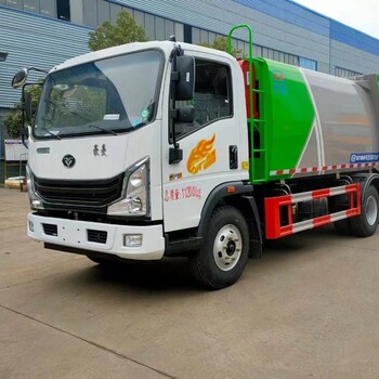 壓縮垃圾車(chē)定做廠(chǎng)家有哪些公司福田3方壓縮垃圾車(chē)廠(chǎng)家
