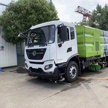 東風(fēng)天錦環(huán)衛(wèi)洗掃車小型道路保潔清掃車圖片