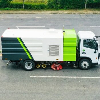 小型洗掃車廠家電話小型城市道路清掃車圖片