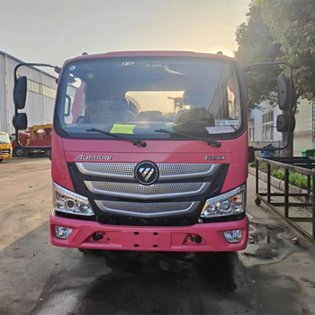 歐馬可160馬力斜落兩用藍牌重載清障車道路救援車拖車