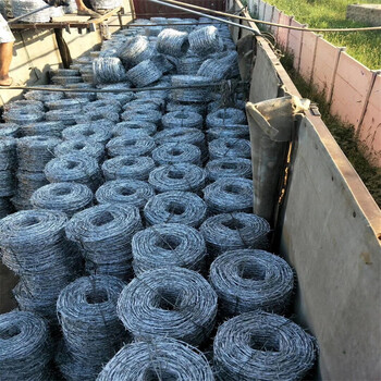安徽現貨不銹鋼絲刺繩廠家供應合肥防盜圍墻網黃山圍墻刺鐵絲