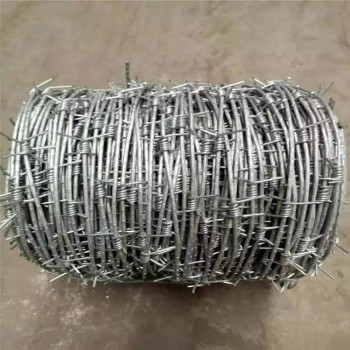 天津现货包塑刺绳厂家供应和平包塑刺绳海东正反拧刺绳