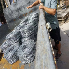 天津现货包塑刺绳厂家供应和平包塑刺绳海东正反拧刺绳
