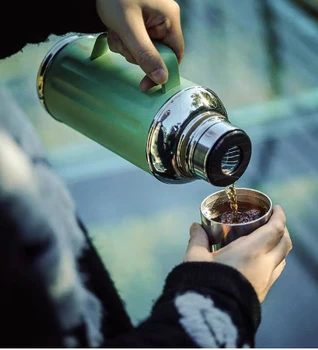 啟多福鈦壺鈦杯燜茶杯