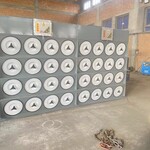中央除塵設備車間家具木工用粉塵吸塵機木屑工業脈沖布袋除塵器