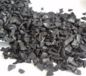 工业循环水处理黑色均匀颗粒特俐牌颗粒活性炭