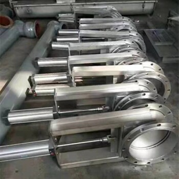 廣泰環(huán)保電動氣動手動螺旋插板閥圓形矩形可定制