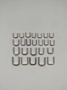 源頭工廠(chǎng)火腿肉制品用U型卡扣E210化工封口卡扣