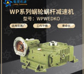 联星传动WPWEDKO减速机蜗轮蜗杆减速设备