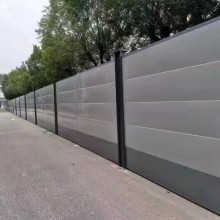 钢结构围挡工地施工隔离围蔽护栏装配式h钢钢板围栏