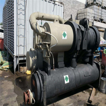 深圳公明奥克斯中央空调回收-二手风冷磁悬浮冷水机组回收现款结算