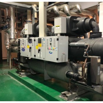 深圳盐田回收立式水冷机中央空调-废旧CO2载冷机组回收上门处理