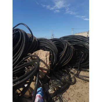铜电缆回收工程剩余电缆回收团队