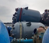 出售多臺二手500L1000L10000L搪瓷反應釜