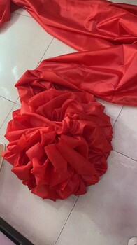 喜慶拉花西安綢子花球典禮儀式大紅花胸前配花批發(fā)
