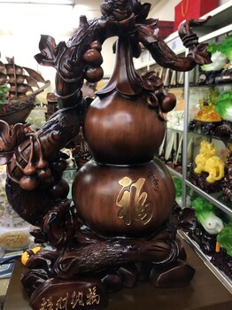 大葫蘆西安落地擺件陜西批發(fā)喬遷門廳擺飾祝賀慶典禮品