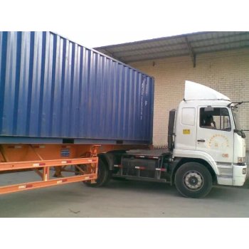 广州码头集装箱运输车队，集卡拖车行散货车吨车海关监管车
