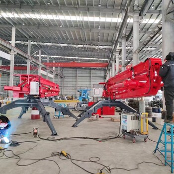 船載式液壓布料機_HGY-32米3節(jié)臂架混凝土布料桿