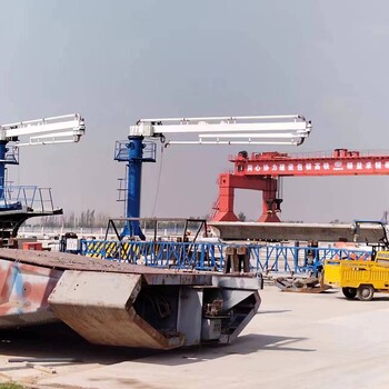 船載式液壓布料機_HGY-32米3節(jié)臂架混凝土布料桿