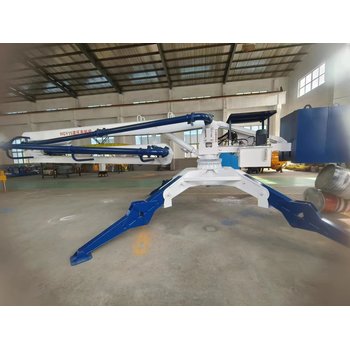 HGY17混凝土布料機17米移動式液壓布料機青島中凡